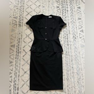 VfEmage Black Sheath Dress ~ Size Medium
